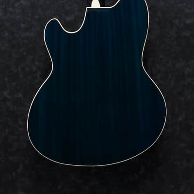 Ibanez TCY10ETBS Acoustic Guitar - Transparent Blue Sunburst High Gloss image 3