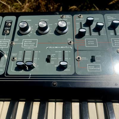 Roland System 100 Model 101 37-Key Synthesizer 1975 - 1979 - Black image 3