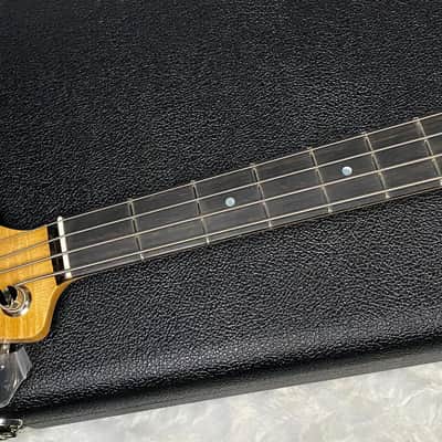 NEW! Fender Artisan Koa Precision Bass NOS - Ebony Fingerboard Natural Koa Finish - Absolutely Beautiful - Flamed Maple Neck - Authorized Dealer - 9.65lbs - G06782 image 10