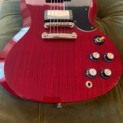 Greco SS (SG) Double Cutaway Special 1980 - 1991 - Cherry image 2