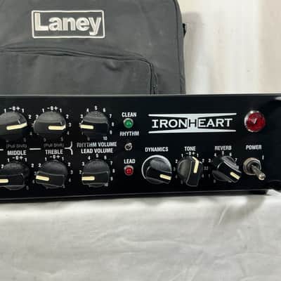 Laney IRT-Studio Ironheart Rackmount Tube Guitar Amp Head 2010s - Black - w/ Bag image 3