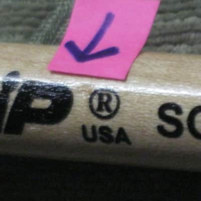 one pair (new old stock) near A+ condition Regal Tip SG-A sticks: maple wood / natural stain finish (with paper sleeve packaging) from 2000s / 2010s image 6