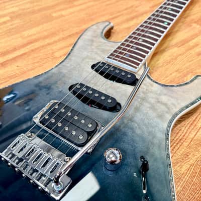 🔥2024🔥 Ibanez SA360NQM Black Mirage Gradation HSS Electric Guitar~ MINT! image 5