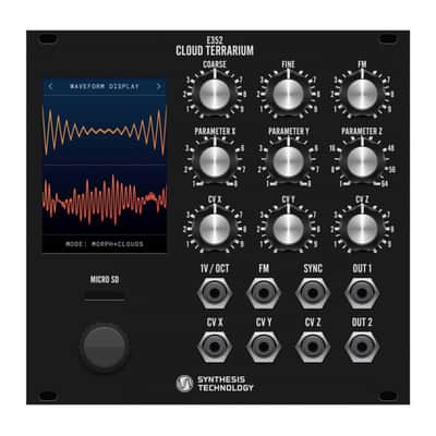 Synthesis Technology E352 Cloud Terrarium - Black | Reverb Canada