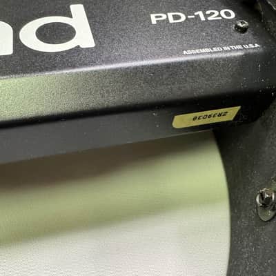 Roland PD-120 12" Dual Trigger Mesh Head V-Drum Trigger Pad - Blue - ZR39038 image 7