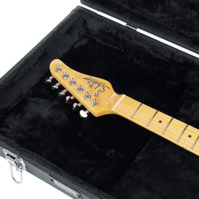 Gator - GW-ELECTRIC - Electric Guitar Deluxe Guitar Wood Case - Black (GW-ELECTRIC) image 24