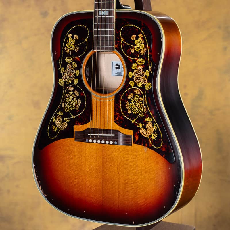 2023 Epiphone USA Chris Stapleton Frontier, Frontier Burst Underwood Aged image 1