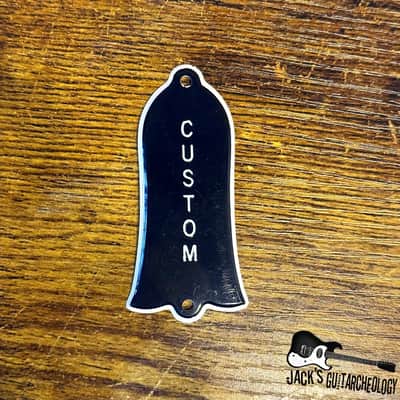 Gibson Custom Truss Rod Cover *NOS* (1960-70s - Black) image 2