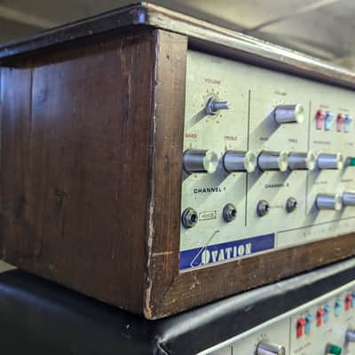 Vintage 1970s Ovation Dual Action System Solid State PA Preamp Bild 2