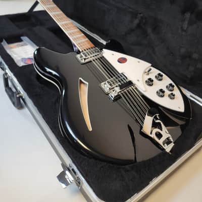 Rickenbacker 360 Jetglo 12-String Semi-Hollow Guitar, Stereo, HSC image 2