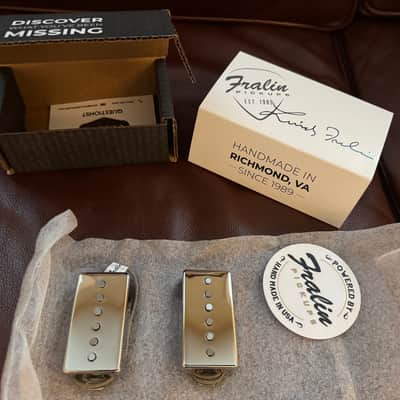 Lindy Fralin ALNICO NOISELESS P90 – HUMBUCKER SIZE - Nickel image 1