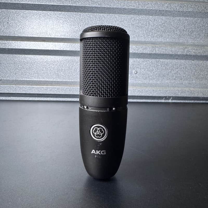 AKG P120 General-Purpose Medium Diaphragm Cardioid Condenser Microphone 2010s - Black image 1
