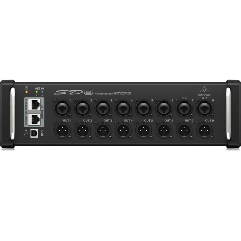Behringer SD8 I/O Stage Box image 1