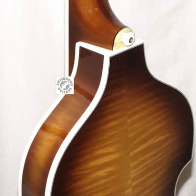 New Hofner H500/1-64-O 1964 Reissue Beatle Bass, Sunburst, w/Hard Case, COA & More, Made in Germany! image 7
