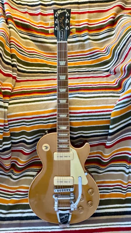 Gibson Les Paul Traditional P-90 Bigsby 2014 - Goldtop image 1