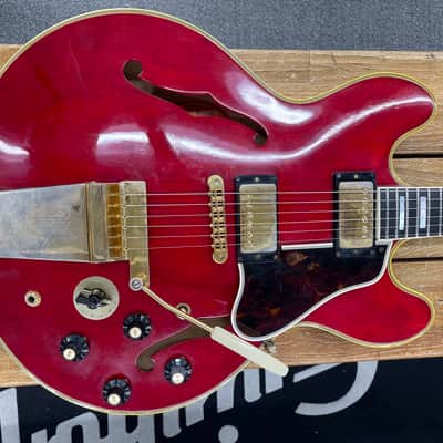 Gibson ES-355TD Stereo 1967 W/Maestro Vibrola - Cherry image 5