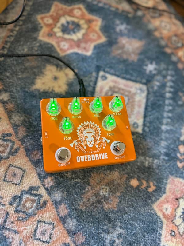 Caline CP-70 High Chief Dual Overdrive 2019 - Present - Gold image 1