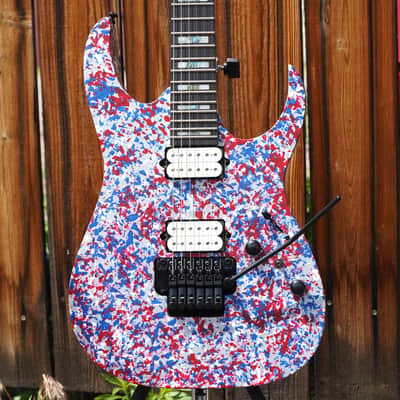 IBANEZ RGR6A250 USA 250th Anniversary - Red, White, and Blue 6-String Electric Guitar