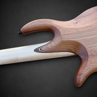 Elrick EVO PLATINUM 5 String Figured Curly Koa 2025 - Natural image 9