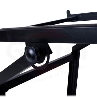 Griffin Rackmount Stand and Adjustable Top Mixer Platform Mount - 19U Rolling Cart Holder for Music Studio - Pro Audio Recording Cabinet Stage Equipment image 2