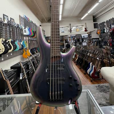Ibanez SR505E 2019 - Black Aurora Burst image 2
