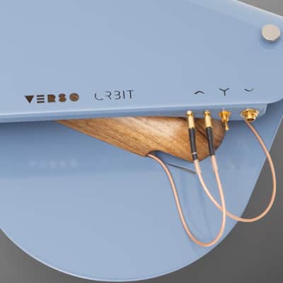 Verso Orbit Baritone 2024. - Dove Blue / Walnut - Sheet Metal Body w/ freely adjustable Magnetic Pickups SC1 Neck & HB2 Bridge - NEW. (Authorized Dealer) image 13