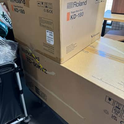 Roland TD-50KV2 — Brand New, Never Assembled — Flagship V-Drums Kit + Premium Hardware Bundle image 6