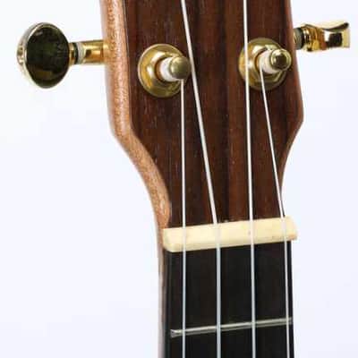 Snail UKC-AR400 Solid Spruce Concert Ukulele, Camphor Burl Laminate image 3