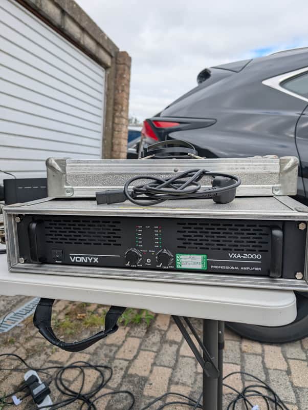 Vonyx Vxa 2000 Pa Amplifier Ii 2 X 1000 W image 1