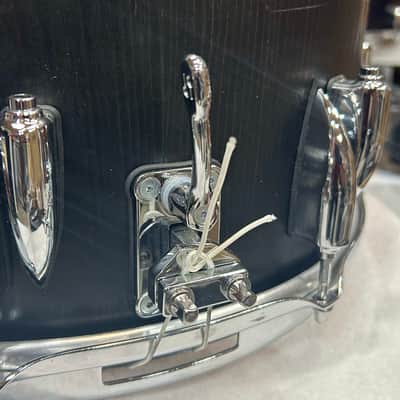 Sonor Vintage Series 5 3/4"X14" Snare Drum (314T-12184) new - Black Matte Lacquer image 11