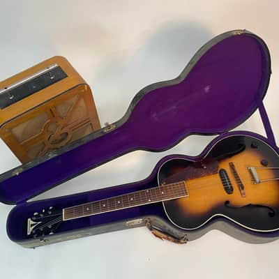 Vintage Epiphone Pre Gibson Hollow Jazz Archtop Guitar Original Blade Pickup 1930's image 8