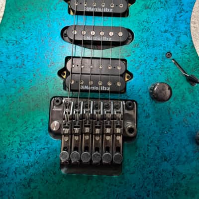 Ibanez RG2570Z-MCR Prestige 2010 - 2011 - Caribbean Blue Lagoon image 2