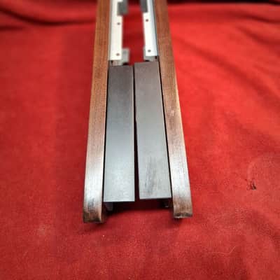 Yamaha S80 Synthesizer Replacement Wood End Panels - Solid Exotic African Sapele Wood image 11
