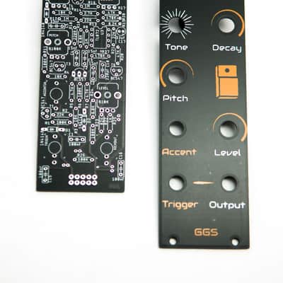 GGS 808 Bass Drum  Clone (PCB + Front Panel) image 1