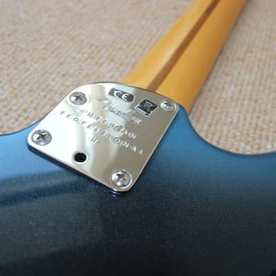 2021 Fender American Professional II Jazzmaster Dark Night image 13