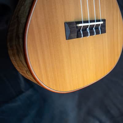 Cordoba 24T cedar top spalted maple tenor ukulele image 11