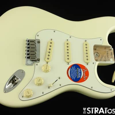 American Fender JEFF BECK Strat LOADED BODY, Stratocaster Olympic White image 1