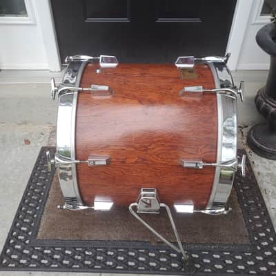 Sonor Signature Series 20 inch bass drum 1980s 1990s - Bubinga image 2