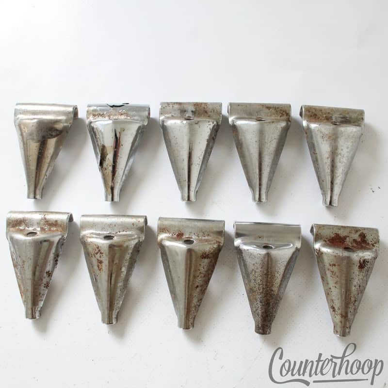 *Slingerland 10x Sound King Bass Drum Tension T-Rod-Claws Chrome Vintage 60s-70s image 1
