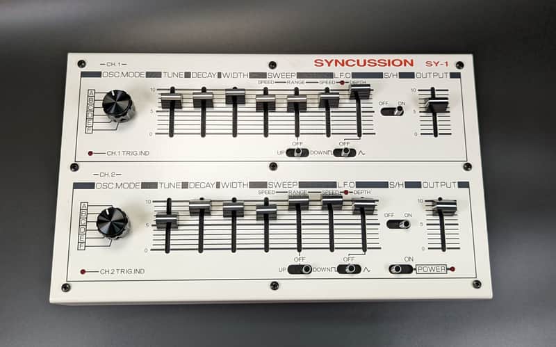 Michigan Synth Works SY-1 Analog drum Synthesizer - Original I/O / White image 1