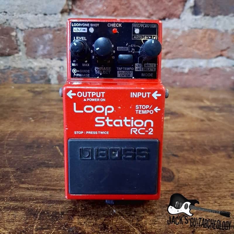 Boss RC-2 Loop Station *USED* (2010s - Red) image 1