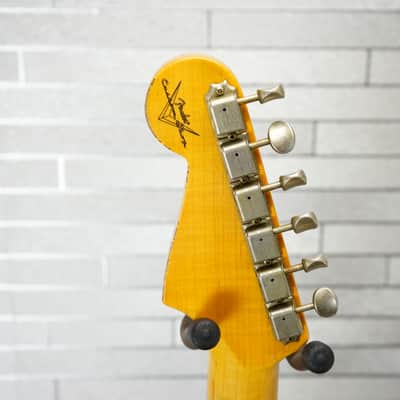 Fender Custom Shop 2025 61' Stratocaster Heavy Relic - Aged Ocean Turqouise over 3-Color Sunburst image 19