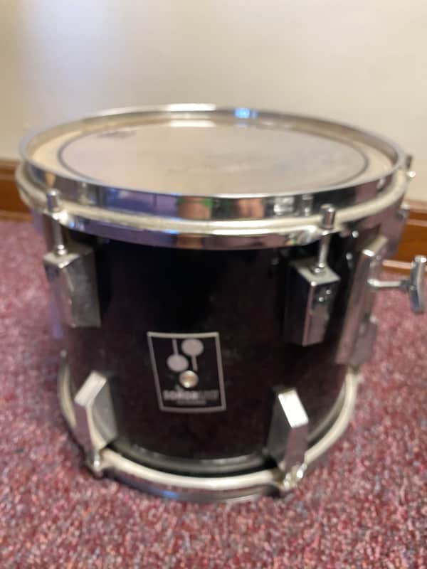 Sonor Lite 12” rack tom 1980s - Black image 1