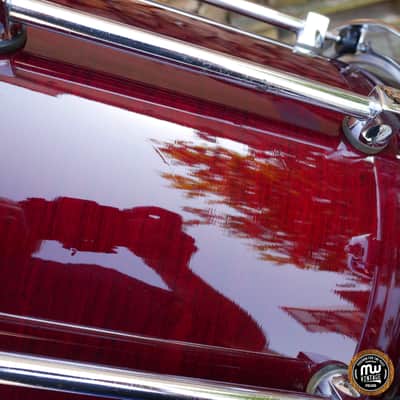Immagine Premier SIGNIA Maple Tom Floor Tom 14" x 12" Cherry Wood UK Made - 16