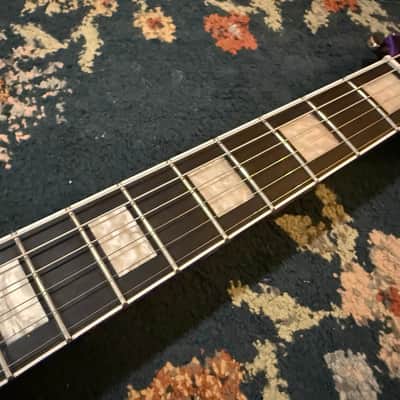 Epiphone Les Paul Custom Widow - Purple Burst image 8
