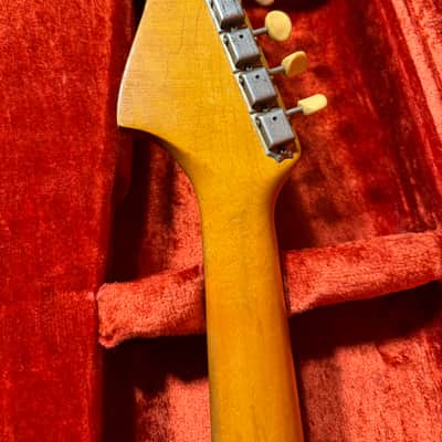 Fender 1966 Mustang Guitar with Rosewood Fretboard - Dakota Red image 13