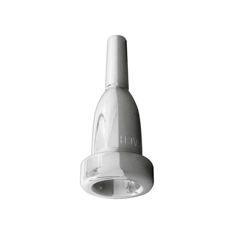Bach Megatone Cornet Silver Plated Mouthpiece 5B image 1