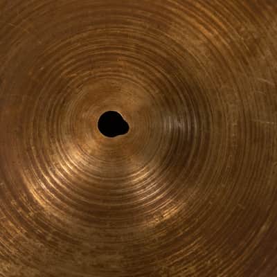 1970s Zildjian 16" A Medium Crash Cymbal 1154g image 3