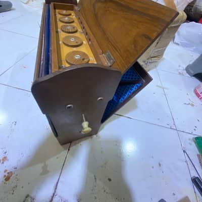 vintage 80 years old Rare Shruti Box, amazing sound, teackwood, Handmade image 3