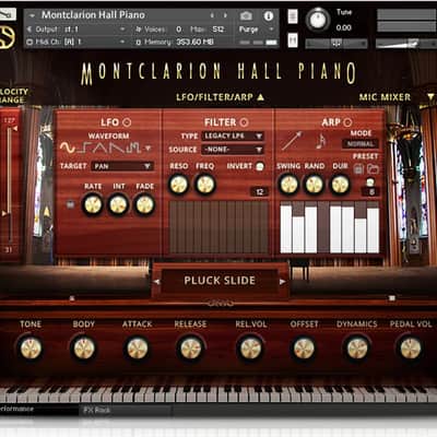 Montclarion Hall Grand Piano (Download) <br>Parlor grand in one of our favorite recording halls image 4